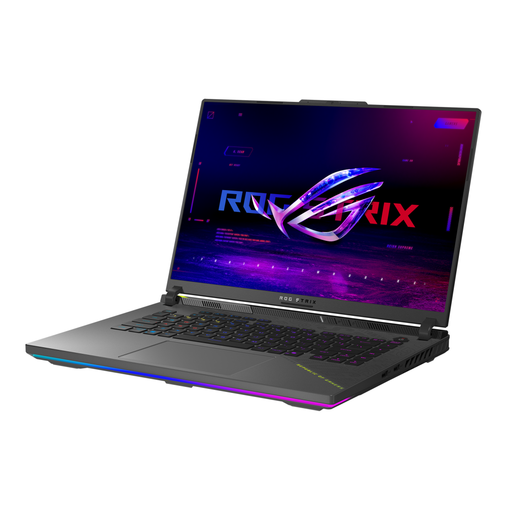 ASUS ROG Strix G16 Laptop G614PH-RV161W AMD Ryzen 9-8940HX-DDR5 16GB-1TB SSD-RTX™ 5050-16 FHD+ 16:10 (1920 x 1200, WUXGA) 165HZ -Win11