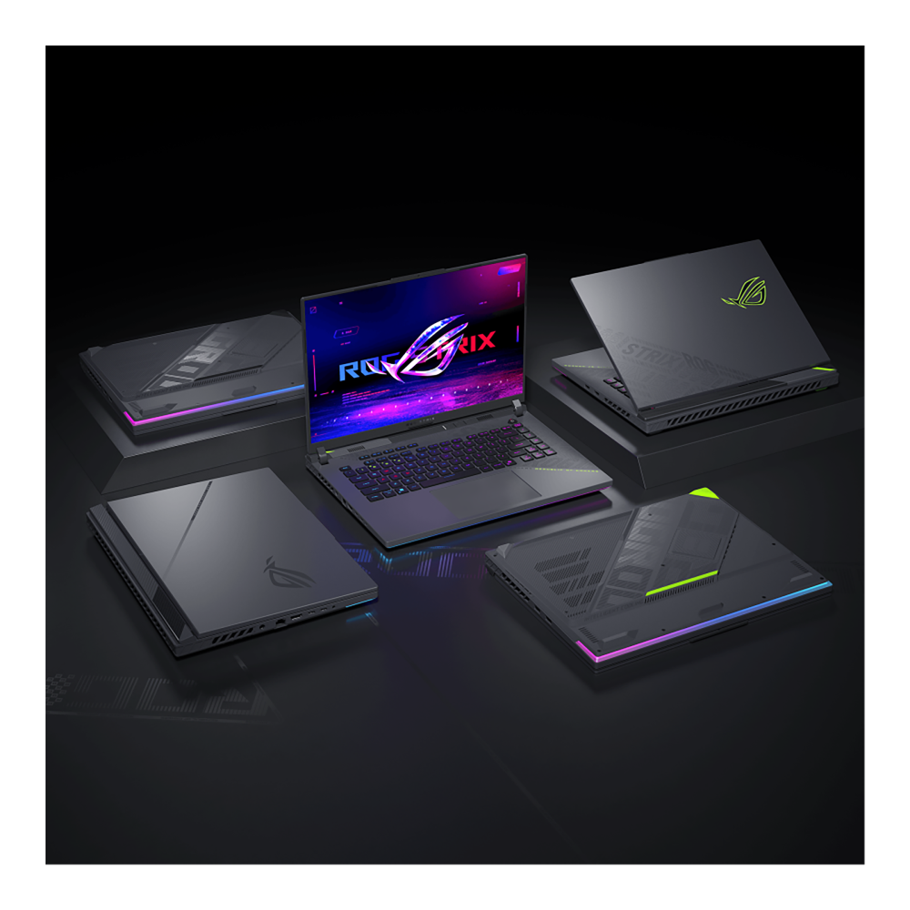 ASUS ROG Strix G16 Laptop G614PH-RV161W AMD Ryzen 9-8940HX-DDR5 16GB-1TB SSD-RTX™ 5050-16 FHD+ 16:10 (1920 x 1200, WUXGA) 165HZ -Win11