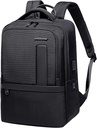 Arctic Hunter B00490 Laptop Backpack – Slim Business Travel Backpack for Laptop & Accessories – Water-Resistant Design – Black