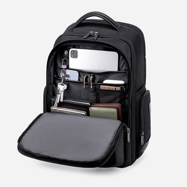 Arctic Hunter B00544 Laptop Backpack – Slim Business Travel Backpack for Laptop & Accessories – Durable Everyday Carry Laptop Bag – Black