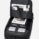 Arctic Hunter LG00861 Rolling Laptop Backpack – Wheeled Business Travel Laptop Trolley Bag – Durable Carry-on Laptop Backpack – Black