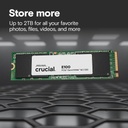 Crucial E100 Gen4 NVME 2280 M.2 SSD 2TB