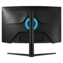 SAMSUNG Monitor-27-Odyssey G6 27" QHD 240Hz 1ms Curved Gaming Monitor, HDR10, G-Sync Compatible 