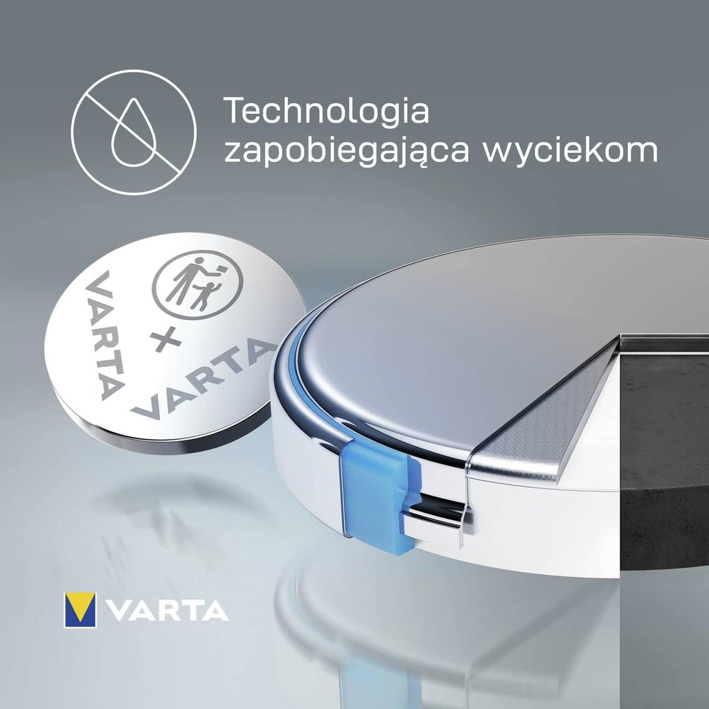 Varta CR2032 3V Lithium Coin Battery – Long-Lasting Non-Rechargeable Button Cell for Car Keys, Watches & Electronics