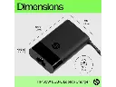HP 65W USB-C Laptop Power Adapter – Model 917677-003 – Original Type-C Charger for HP Notebooks