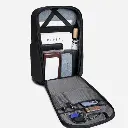 Arctic Hunter Unisex Water resistant Laptop Backpack 15.6 Inch Polyester Travel Shoulder bag Backpack for Men and Women B00559 - Black