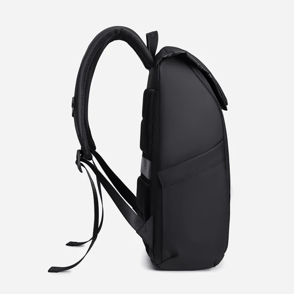Arctic Hunter Unisex Water resistant Laptop Backpack 15.6 Inch Polyester Travel Shoulder bag Backpack for Men and Women B00559 - Black