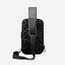 Arctic Hunter XB00126 Anti-Theft Waterproof Crossbody Shoulder Bag – Premium Men’s Sling Bag with USB Charging Port – Black