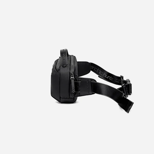 Arctic Hunter Y00020 Fashion Crossbody Shoulder Bag – Waterproof Travel Pouch with Adjustable Strap and Multiple Compartments – Black