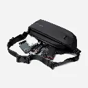 Arctic Hunter YB00029 Men’s Crossbody Sling Bag – Waterproof Shoulder Bag with USB Charging Port and Multi-Pocket Design – Black