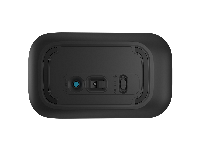 HP Z3700 Dual Wireless Mouse – Black-Bluetooth & 2.4GHz Connectivity, Slim Design, Silent Clicks, Long Battery Life
