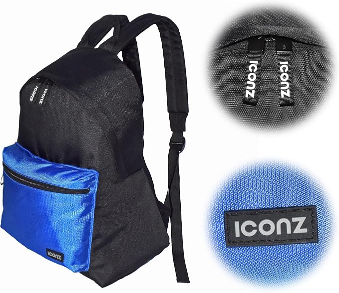 ICONZ AMSTERDAM DAYPACK Black/BLUE-1041.