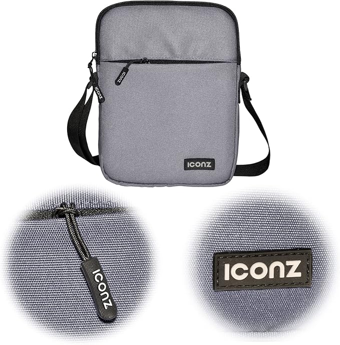 ICONZ Vienna Cross Bag Light Grey 1033.