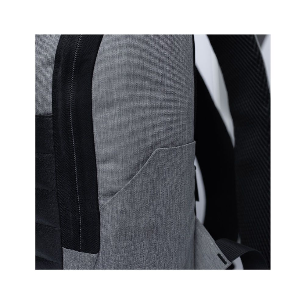 L'AVVENTO BG57A Laptop Backpack fits up to 15.6" - Gray-BG57A.
