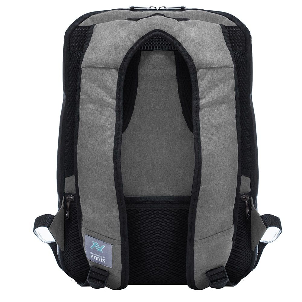 L'avvento Discovery Laptop Backpack fit up to 15.6” Laptops ,Tablet and iPad Compartment.,Padded Laptop Compartment with Safety Strap to avoid Suddenly Sliding Gray