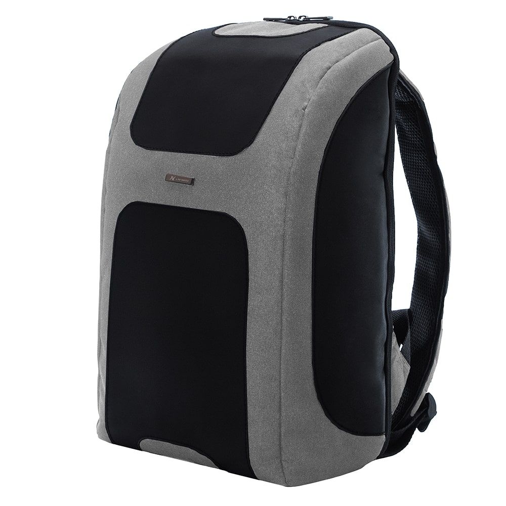 L'avvento Discovery Laptop Backpack fit up to 15.6” Laptops ,Tablet and iPad Compartment.,Padded Laptop Compartment with Safety Strap to avoid Suddenly Sliding Gray