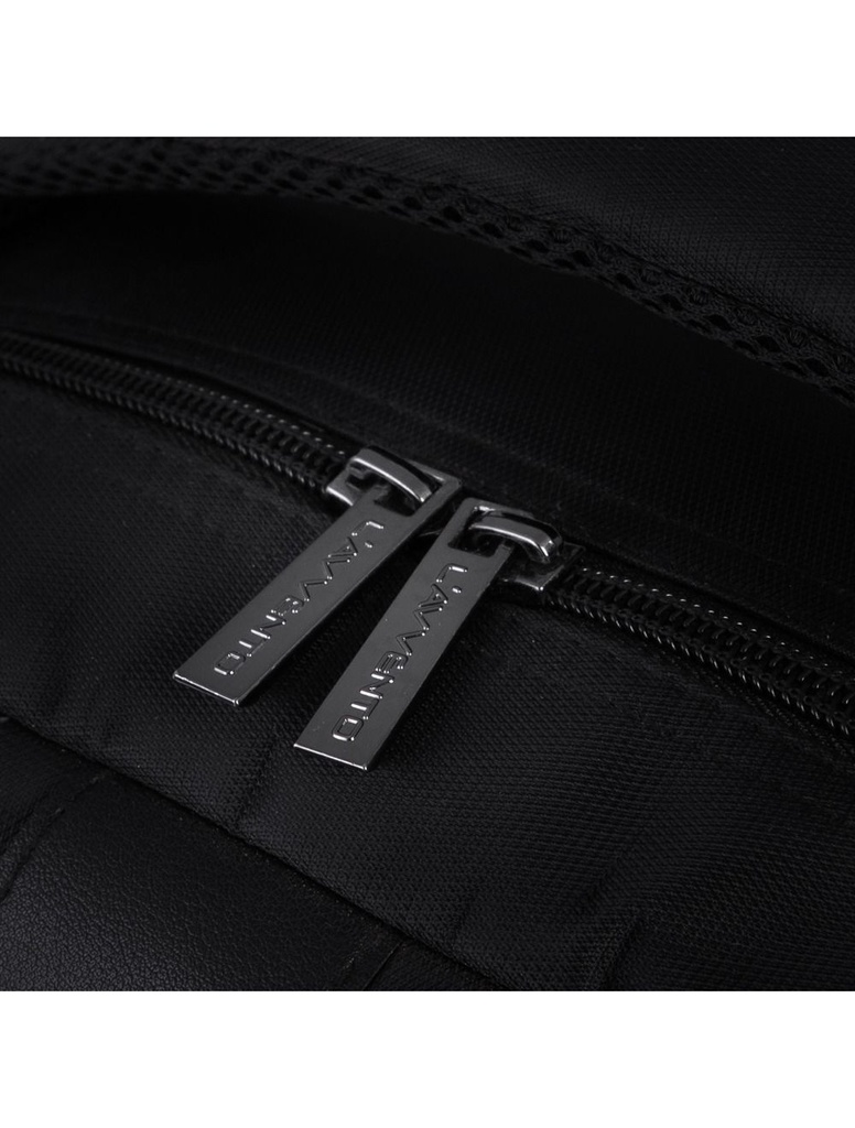 L'avvento Laptop Backpack, Made by High Quality Material with L’avvento Zipper Puller fits up to 15.6", Black