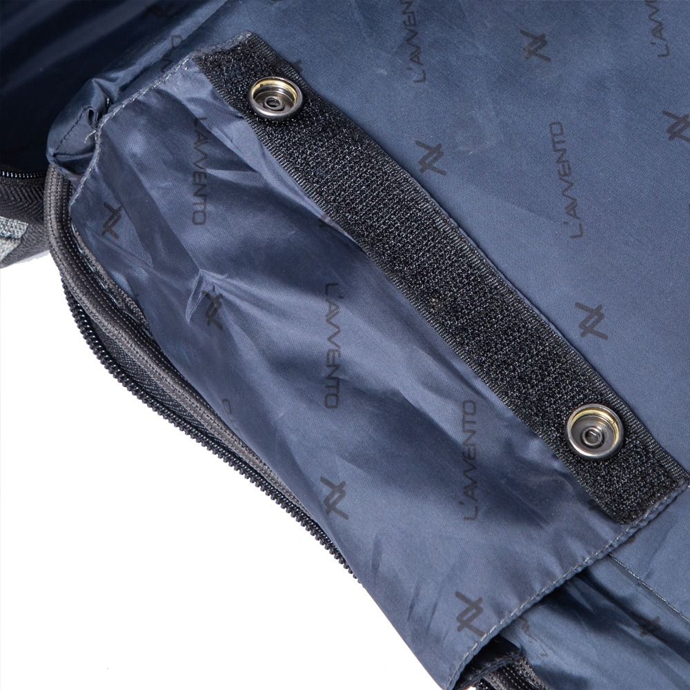 L'avvento Laptop Backpack, Made by High Quality Nylon Material  Zipper Puller fits up to 15.6", Gray