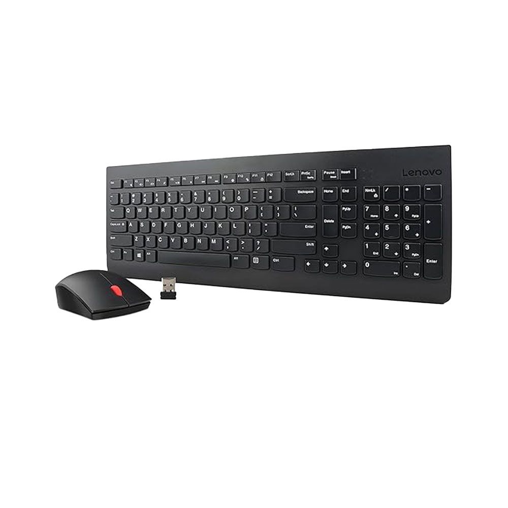 Lenovo 510 Wireless Combo Keyboard With Mouse, Black 