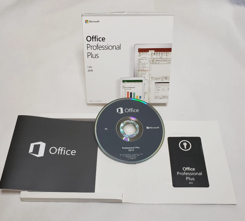 Microsoft Office Pro Plus 2019 - DVD Disc