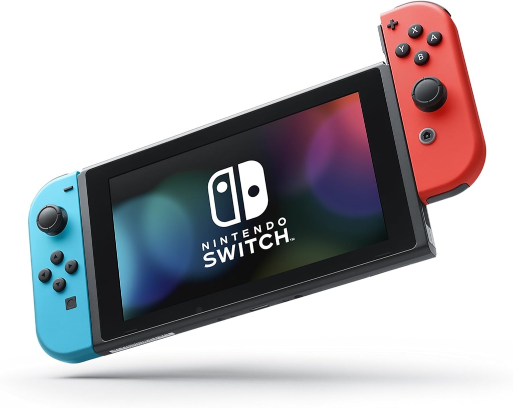 Nintendo Switch – OLED Model w/Neon Red & Neon Blue 