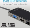 Promate 11-in-1 USB-C™ Adapter with HDMI, 100W PD, 4 USB Ports, AUX, VGA, RJ45, SD/TF Slot, PrimeHub-Pro