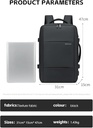 RAHALA Expandable Waterproof Laptop Backpack – 35L, For Up to 15.6 Inch Laptop