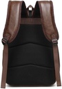 RAHALA Leather Backpack – Brown (GLD 113-1861) – Premium Genuine Leather Travel and Business Bag with Multiple Compartments