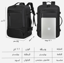 RAHALA RAL-2406-15.6 "Laptop Travel Backpack waterproof – Black