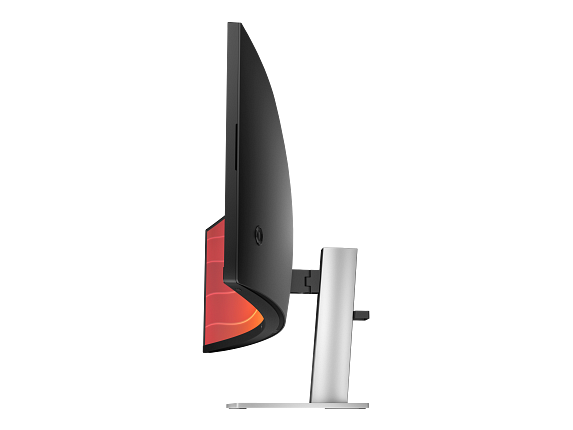 HP E45c G5 DQHD Curved Monitor - Left Profile