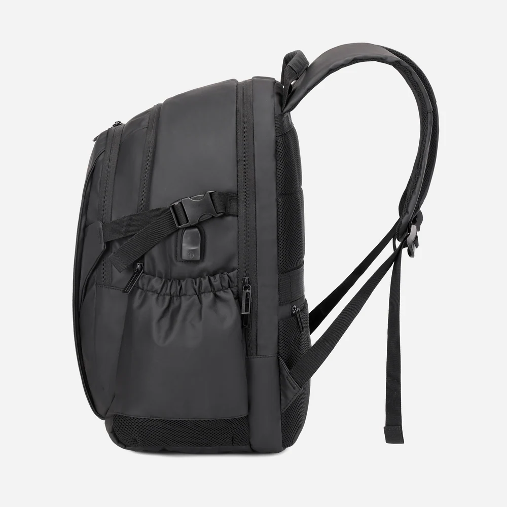 RAHALA-Rahala 2204-Black Laptop Backpack 17 Inch With iPad Pocket .