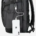 RAHALA-Rahala 2204-Black Laptop Backpack 17 Inch With iPad Pocket .