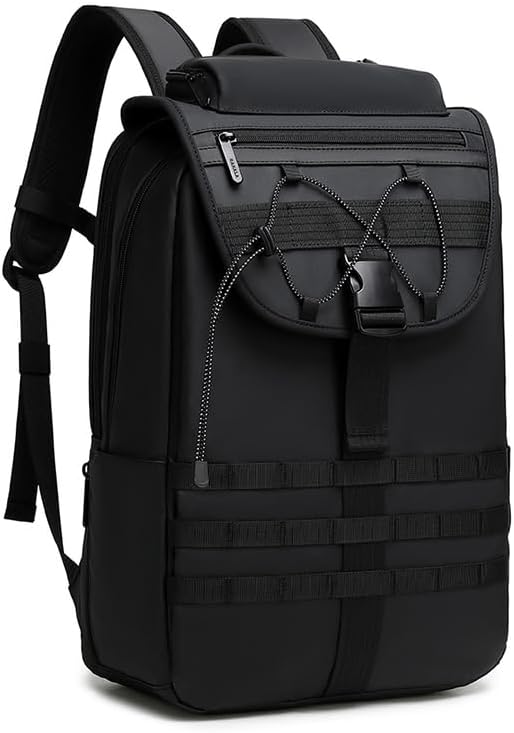 Rahala BNG128 Business-Casual Travel Water Resistant 15.6-Inch Laptop Backpack