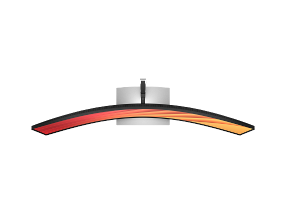 HP E45c G5 DQHD Curved Monitor - Top Down