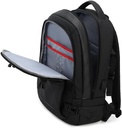 Rahala Backpack for Men 20L Office Travel Backpack Casual Laptop Bag with 15.6-inch Laptop Pocket Water-resistant Multi-pockets Large Capacity College Backpack EF91M-Black