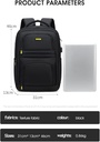 Rahala Backpack for Men Women 15.6-inch Laptop Bag -RAL803 BLACK