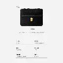 Rahala RA108 Men's Leather Bifold Cash Strap Cardholder Wallet 