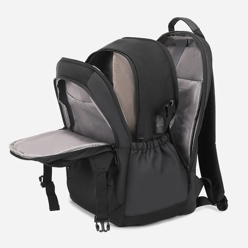 Rahala RAL- 2209-Black Laptop Backpack