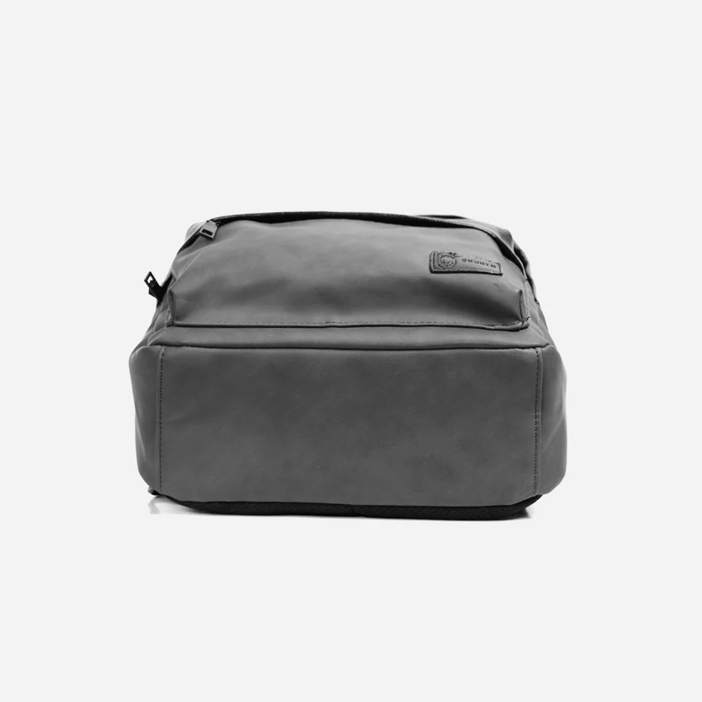 Rahala Unisex YH3550 Leather backpacks - Gray