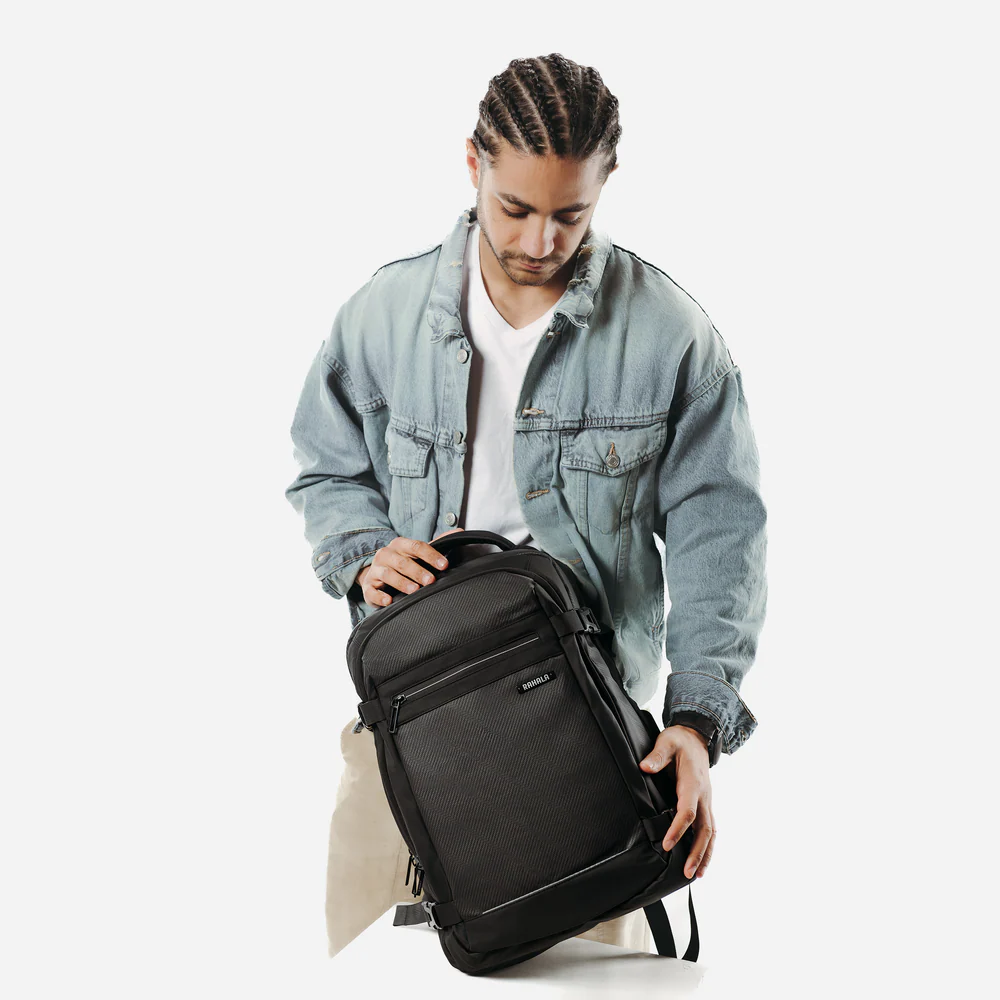 Rahala- EF92M-Black-Casual Laptop Travel Bag black
