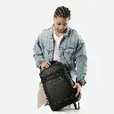 Rahala- EF92M-Black-Casual Laptop Travel Bag black