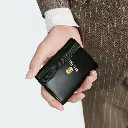 Rahala- RA103 Men's Leather Trifold Wallet