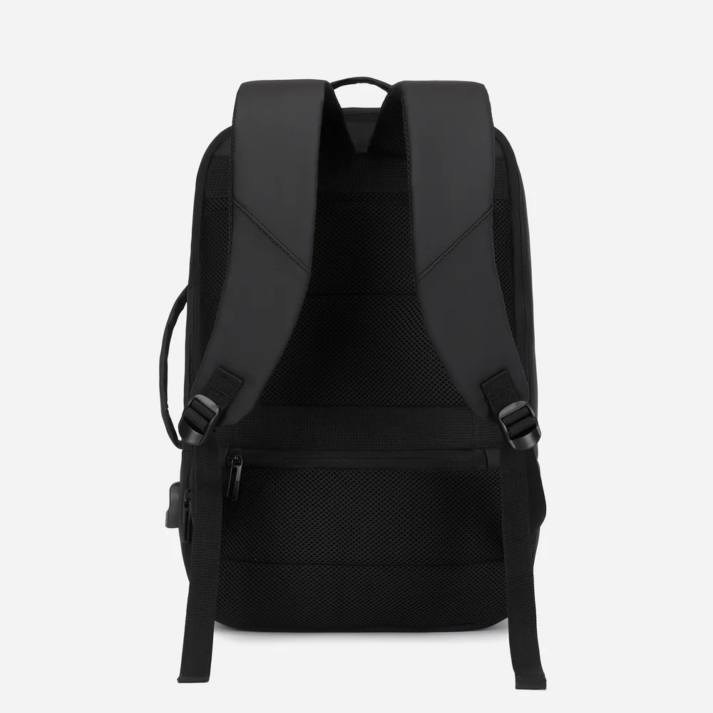 Rahala- RAL5306-Black bags for men backpack for men bags for school laptop backpack - Expandable - W