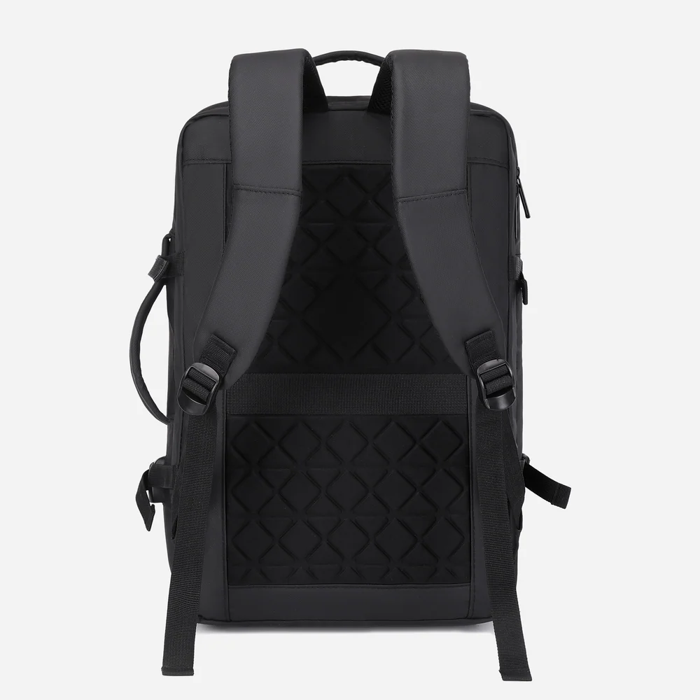 Rahala- RL2026- Blackunisex backpack waterproof, suitable for travel and work USB port .