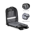 Rahala-RAL606- Black backpack for men Traveler backpack a spacious laptop backpack for men And women