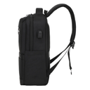 Rahala-Rl-502- Black 15.6-Inch Laptop Large Capacity Waterproof Business USB Charging Backpack.