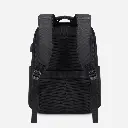 Rahala-Rl-503 -Black Laptop Bag Expandable 15.6-inch Travel Waterproof Business Backpack USB.