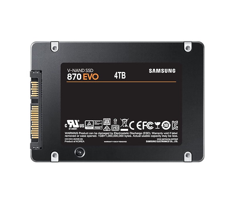 Samsung 870 EVO 4+B844TB SATA 2.5 SSD 