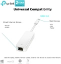 TP‑Link UE300C USB-C to Gigabit Ethernet adapter