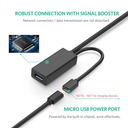 UGREEN  20826 USB 3.0 Extension Cable 5m (Black)